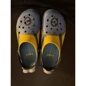 Minions Crocs, GUC, Women's Size 10